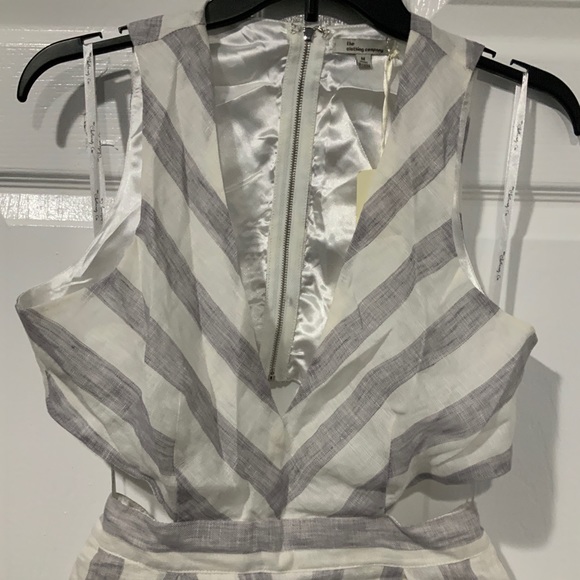 Striped High Low Linen Dress (see photos) - Picture 12 of 15